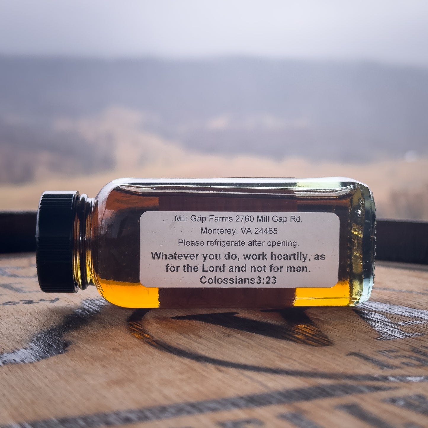 Coffee Infused Maple Syrup - 4oz