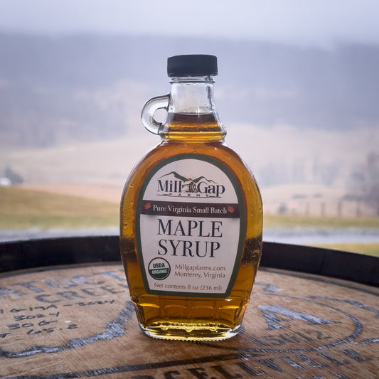 8 oz Maple Flask - Organic Maple Syrup