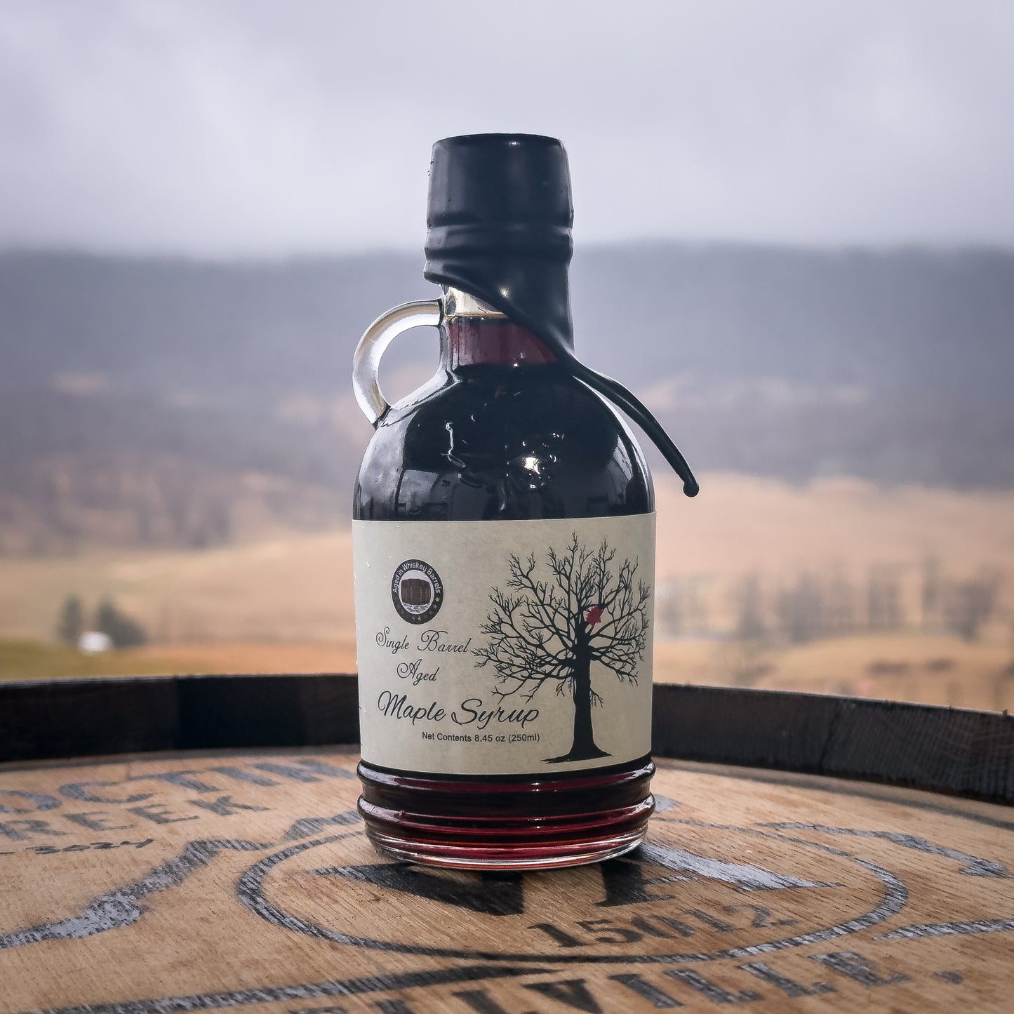 Barrel Aged Rye Maple Syrup
