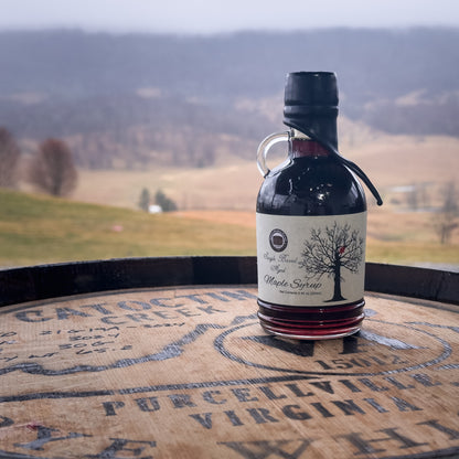 Barrel Aged Rye Maple Syrup