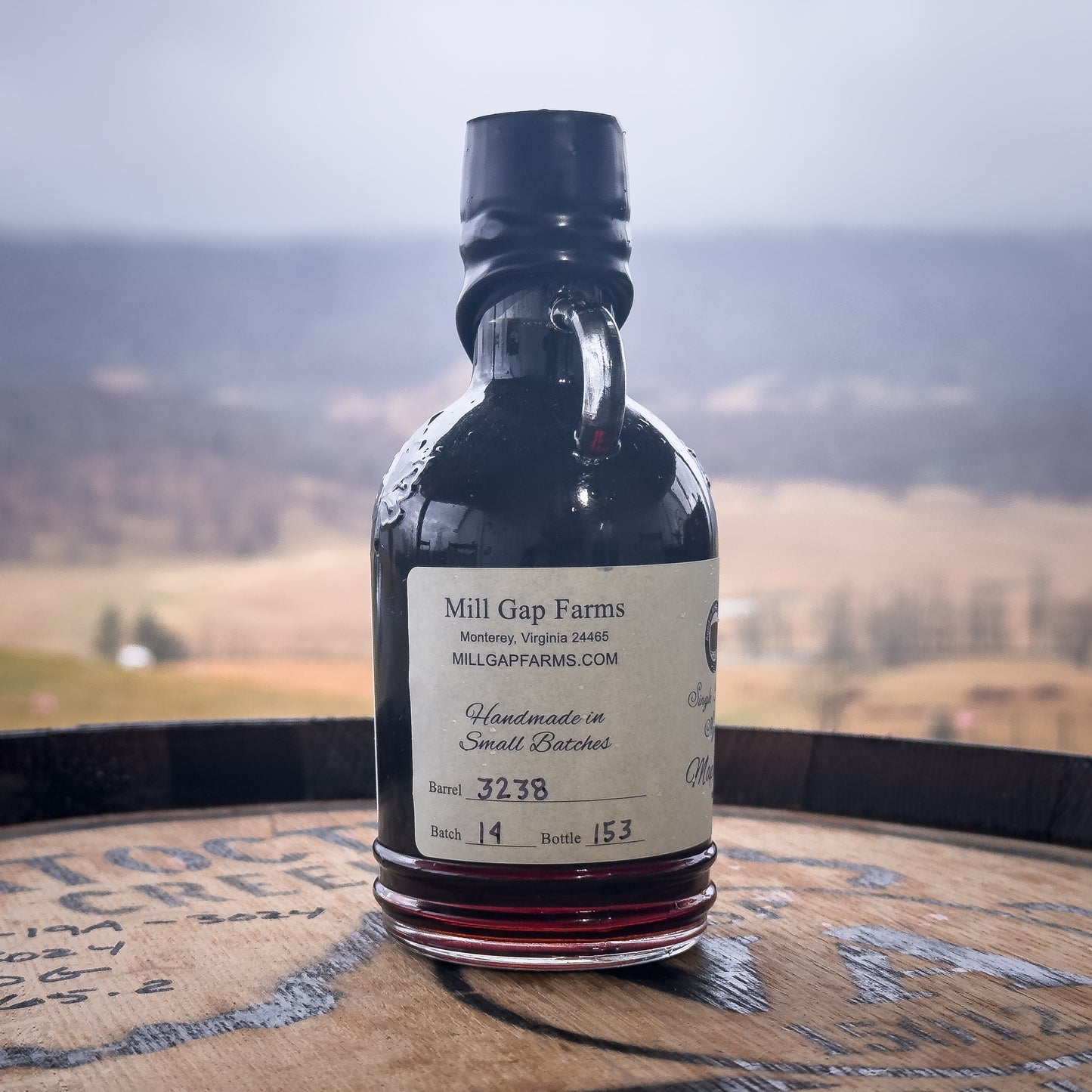 Barrel Aged Rye Maple Syrup