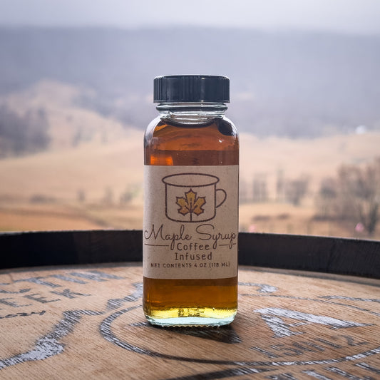 Coffee Infused Maple Syrup - 4oz