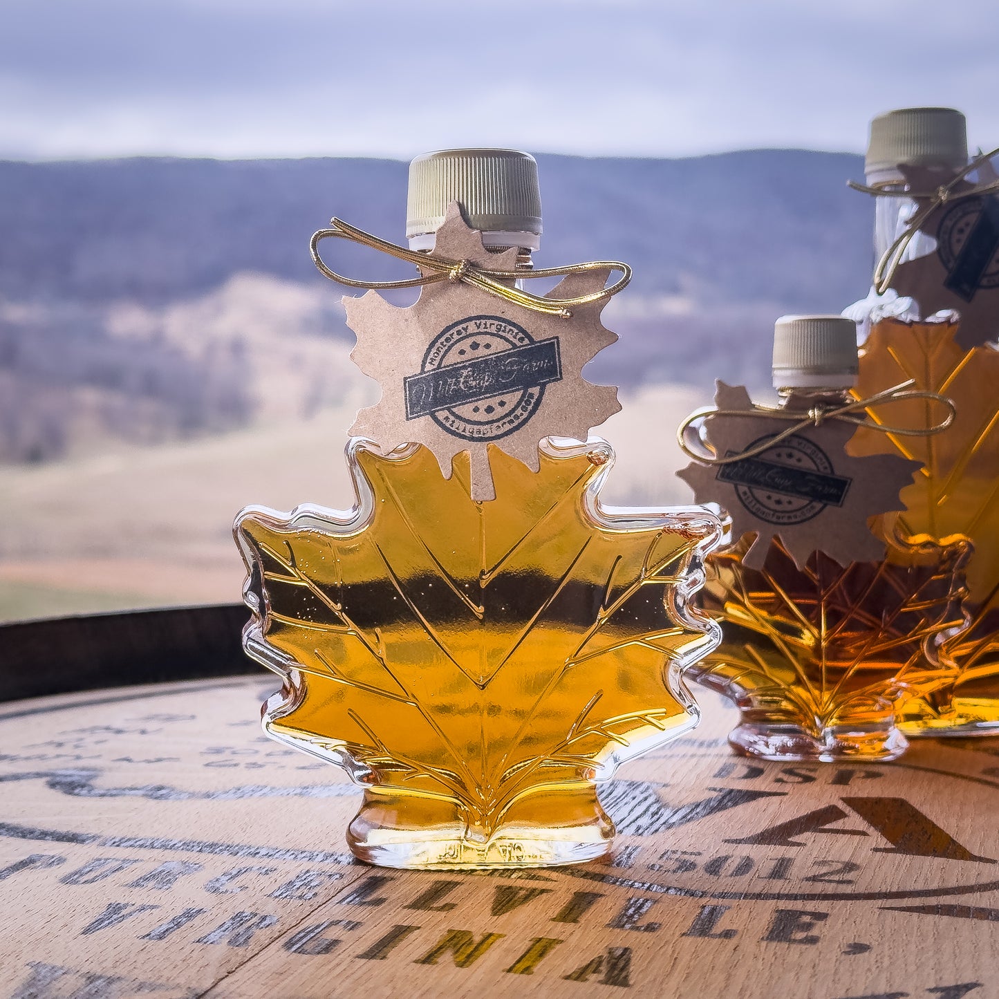 3.35 Ounce Maple Leaf - Organic Maple Syrup