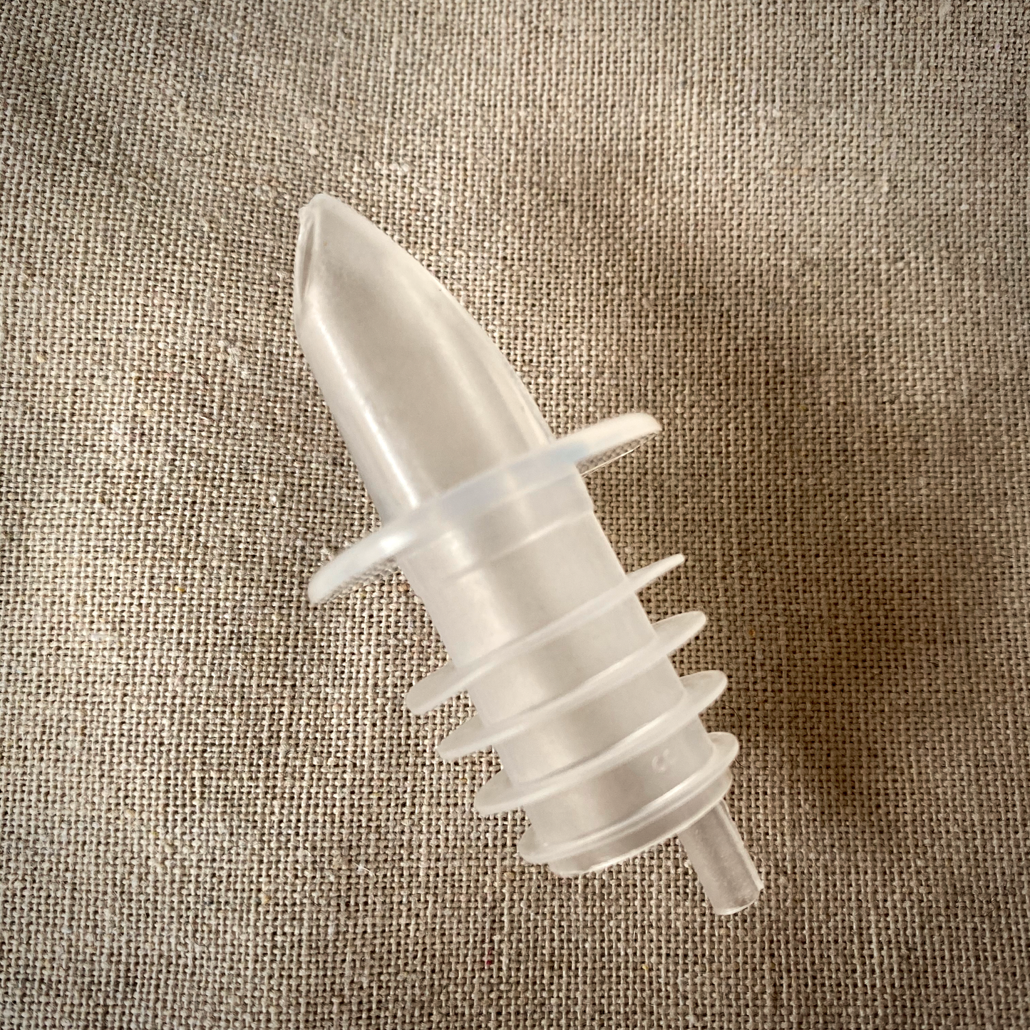 Free Flow Pour Spout - Black Chrome or Clear (opaque)
